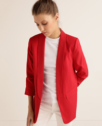 Easy Wear - Blazer De Mujer De Lino Con Solapa precio