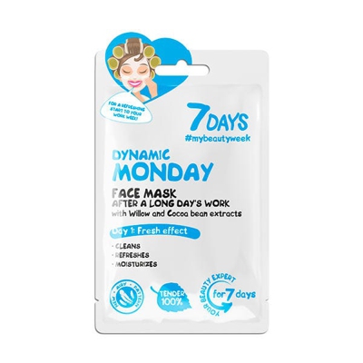 Dynamic Monday Face Mask