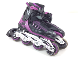 PATINES TIJUANA MORADO Y NEGRO en oferta