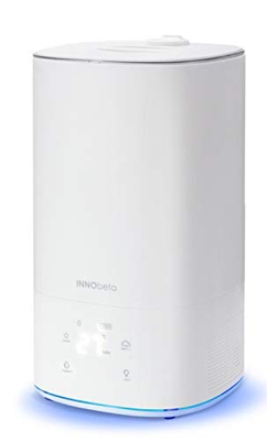 INNObeta 6,0L Humidificador Ultrasónico con Filtro, Función Humidistato y LED, Llenado Superior Fácil de Limpiar, Apagado Automático, Ideal para bebés