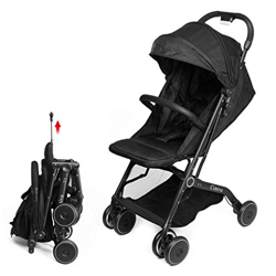 Silla de Paseo, Cimiva Sillas Ligeras Bebe de Paseo y Compacta - Desde 6 Meses Hasta 48 Meses - Plegable Como Equipaje de Mano en el Avión (Negro) precio