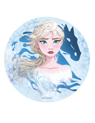 Ver Disco oblea Frozen 2™ Elsa 20 cm y sus características Disco oblea Frozen 2™ Elsa 20 cm en oferta