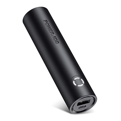 POWERADD EnergyCell Power Bank 5000mAh Cargador Portátil con Salida de 2.4A, Cargador rápido para iPhone,Samsung,Huawei, Xiaomi y Otros Teléfonos Inte