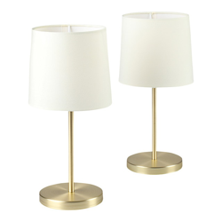 El Corte Inglés - Set De 2 Lámparas De Mesa Noon Oro precio