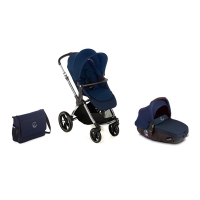 Jané - Coche De Paseo Dúo Kawai Con Capazo Matrix Light 2 Azul Marino