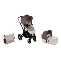 Jané - Coche De Paseo Trío Kawai Con Silla De Auto Koos I-Size R1 Y Capazo Micro Beige/marrón características