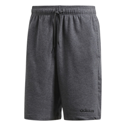 adidas Essentials Plain French Terry Shorts Hombres - Gris Oscuro, Negro características