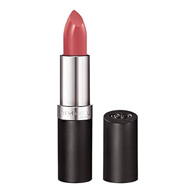 Rimmel London Lasting, Barra de Labios Tono 8 (Dusty Rose), 4 g