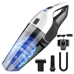 Holife Aspiradora de Mano inalámbrica, aspiradora portátil inalámbrica  Recargable Aspirador de Mano HEPA Potente y liviano Lavable 3 boquillas  para el a un precio más barato - Shoptize