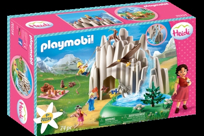 Playmobil - Lago Con Heidi, Pedro Y Clara Heidi