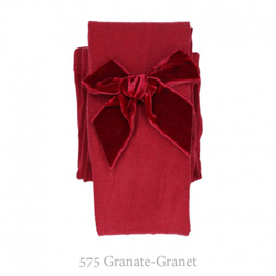 Leotardo Liso Lazo Grande Terciopelo Condor. 575-granate 6 precio