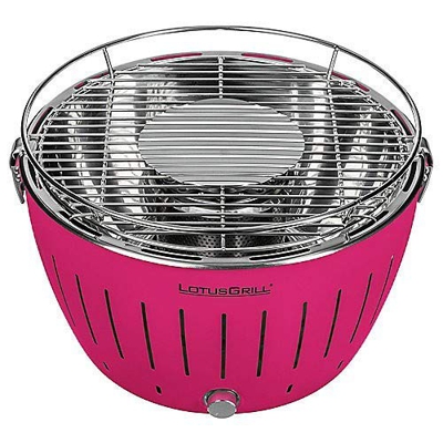 LotusGrill Standard LGG34 U PU - VIOLETA - Barbacoa con baterías y cable de alimentación USB - ¡Nuevo 2019!