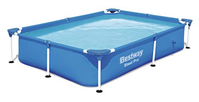 Bestway Splash Jr.Piscina Desmontable Tubular Infantil, 221 x 150 x 43 cm