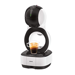 Krups Lumio KP1301- Cafetera de cápsulas automática Dolce Gusto Nestlé de 15 bares de presión, depósito de 1 L para bebidas calientes y frías, 1600 W, en oferta