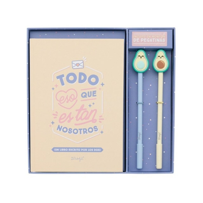 MR.WONDERFUL - Set De Libro Rellenable Amor + 2 Bolis Con Forma Mr. Wonderful: TODO Eso QUE Es Tan NOSOTROS