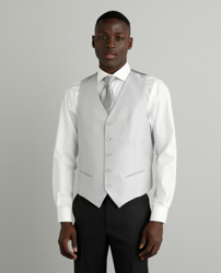 Emidio Tucci - Chaleco De Ceremonia De Hombre Gris en oferta
