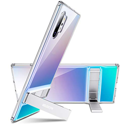 ESR Funda Metal Kickstand para Samsung Note 10 Plus/10+/5G,Patilla Soporte Bidireccional,Protección Reforzada,Tapa PC/Parachoques TPU Flexible para Sa en oferta