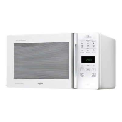 Whirlpool - Microondas MCP 349/1 WH Con Capacidad De 25 Litros Y Grill Blanco