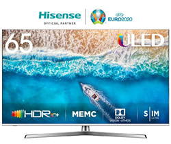 Hisense H65U7BE - Smart TV ULED 65' 4K Ultra HD, Bluetooth, Dolby Vision HDR, HDR 10+, Audio Dolby Atmos, Ultra Dimming, Smart TV VIDAA U 3.0 IA, Comp características