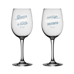 MR.WONDERFUL - Set De 2 De Vino Para Brindar Por Lo Que Está Por Llegar Mr. Wonderful:Blanco,ROSADO O Tinto/ Contigo Todo Se Ve DISTINTO en oferta