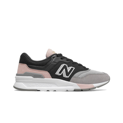 New Balance - Zapatillas De Mujer De Serraje 997 H De Color Negro Con Cordones en oferta