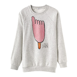 Detalles de la oferta de Algo De Jaime - Sudadera Estampado Mujer Algo De Jaime - Sudadera Estampado Mujer precio