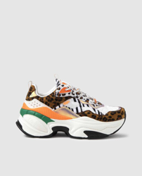 Buffalo - Zapatillas Deportivas De Mujer Multicolor Leopardo Con Plataforma  XL a un precio más barato - Shoptize