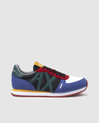 Armani Exchange - Zapatillas Deportivas De Hombre Multicolor Con Logo AX En El Lateral precio