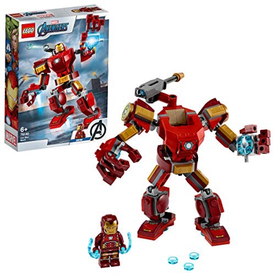 Lego Super Heroes - Armadura Robótica de Iron Man, Juego de Construcción de Figura de Acción Mecánica de Juguete, Set de Meca Coleccionable, Novedad 2