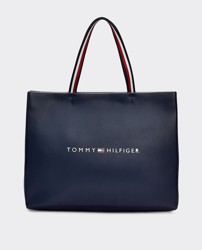 Tommy Hilfiger - Shopping En Azul Marino Con Estampado De La Marca precio