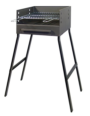IMEX EL ZORRO 71403 - Barbacoa con Parrilla de Hierro, 75 x 44 x 37 cm