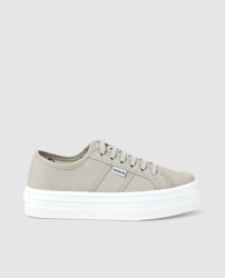 Victoria - Zapatillas De Lona De Mujer En Beige Con Plataforma a un precio  más barato - Shoptize