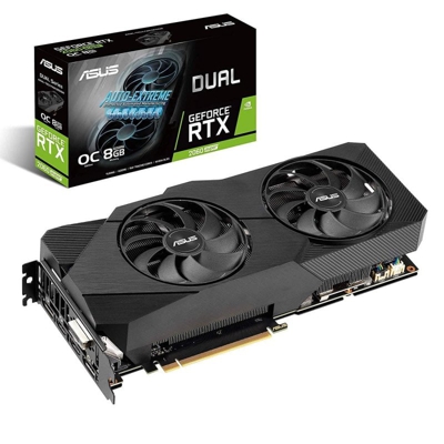 Dual -RTX2060S-O8G-EVO-V2 GeForce RTX 2060 SUPER 8 GB GDDR6, Tarjeta gráfica