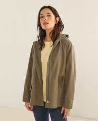 Ver Lloyd's - Parka Corta Ligera De Mujer Con Capucha y sus características Lloyd's - Parka Corta Ligera De Mujer Con Capucha precio