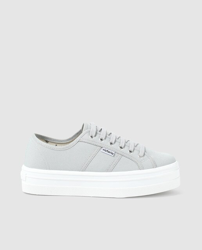 Victoria - Zapatillas De Lona De Mujer En Gris Con Plataforma, precio y  características - Shoptize