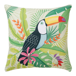 Basics El Corte Inglés - Funda De Cojín Tucán Multicolor 30 x 50 cm precio