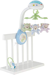 Fisher-Price Móvil ositos voladores, juguete de cuna proyector para bebé (Mattel CDN41) características
