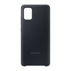 Samsung - Funda Negra De Silicona Para Galaxy A51 características