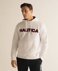 Nautica - Sudadera De Hombre Blanca Con Capucha precio