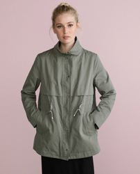 Southern Cotton - Parka Corta De Mujer 100% Algodón precio
