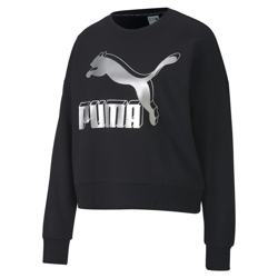 Puma - Sudadera De Hombre Classics Logo Metallic en oferta