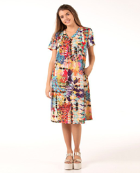 Mitjans - Vestibata Estampada Manga Corta precio