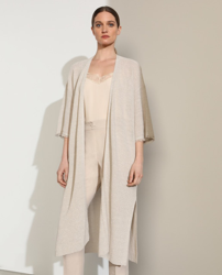 Woman Limited El Corte Inglés - Chaqueta Larga De Punto De Mujer Con  Flecos, precio y características - Shoptize
