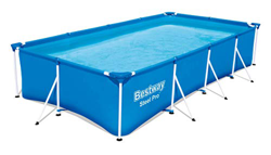 Bestway Steel Pro 56405 - Piscina (Piscina con Anillo Hinchable, Rectangular, 5700 L, Azul, PVC, Acero) precio