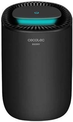 Deshumidificador Cecotec BigDry 2000 Light Black- 300 ml/día, depósito extraíble de 0,6 litros