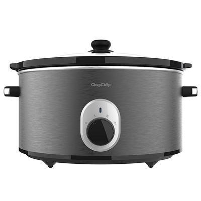 Olla de cocción Cecotec Lenta Chup Chup de 5,5 litros, cubeta cerámica con Forma Ovalada, Mecánica