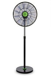 Orbegozo SF 0248 - Ventilador de pie silencioso, mando a distancia, 45 cm de diámetro, 18 aspas, 45 cm de diámetro y 90 W de potencia características