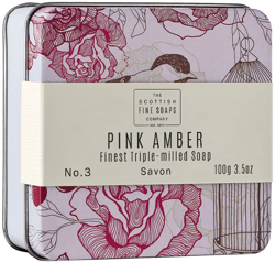 Scottish Fine Soaps Vintage Pink Amber Soap Soap (100g) precio