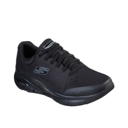 Skechers - Zapatillas Deportivas De Hombre De Color Negro Con Cordones precio