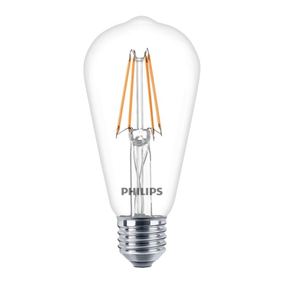 Philips - Bombilla LED Classic Clara 6 W. E27